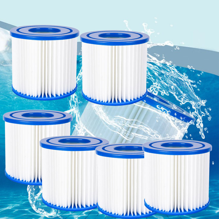 Filter for outlet summer wave pool